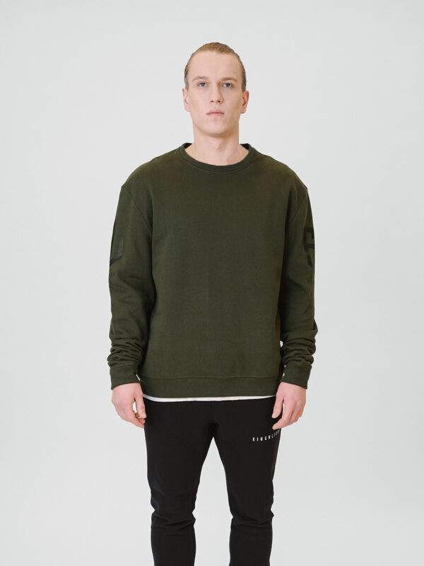 Sweater EL dark green