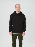 Hoodie Leather-EL black