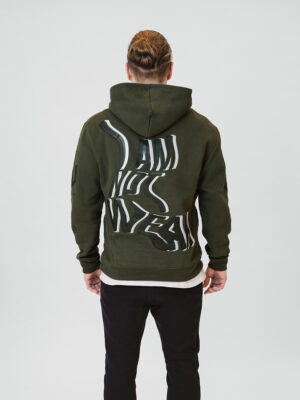 Hoodie Threedom of Choice dark green