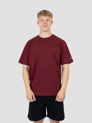 OVERSIZED T-SHIRT ESSENTIALS BORDEAUX