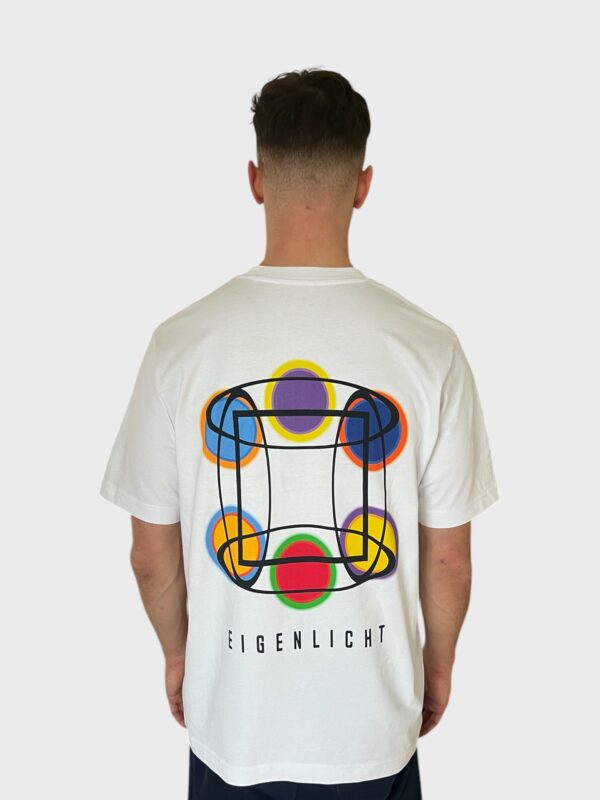 OVERSIZED T-SHIRT CHAKRAS WHITE