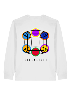 LONG SLEEVE CHAKRAS WHITE