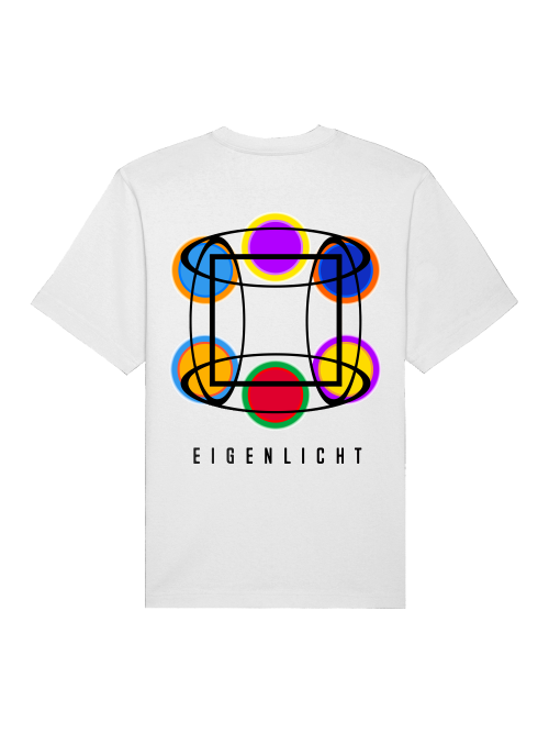 OVERSIZED T-SHIRT CHAKRAS WHITE